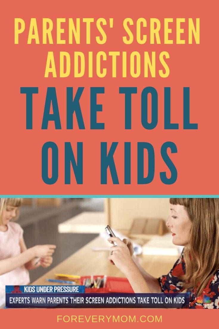 parents screen addiction