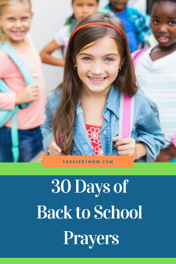 back to school prayers